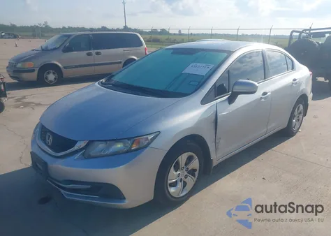 2015 Honda Civic Lx из США, поврежденный, VIN 2HGFB2F58FH544948